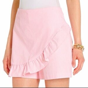 Lilly Pulitzer Pink Ruffle Mini Skort